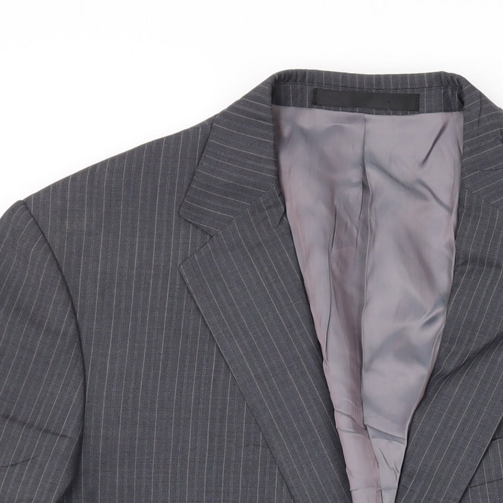 Mens UK Size 42 Marks and Spencer Regular Grey Suit Jacket