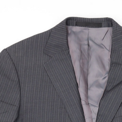 Mens UK Size 42 Marks and Spencer Regular Grey Suit Jacket