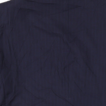 Mens UK Size 40 Marks and Spencer Regular Blue Suit Jacket