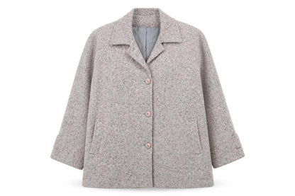 Womens UK Size 14 Lady Line Pink Overcoat