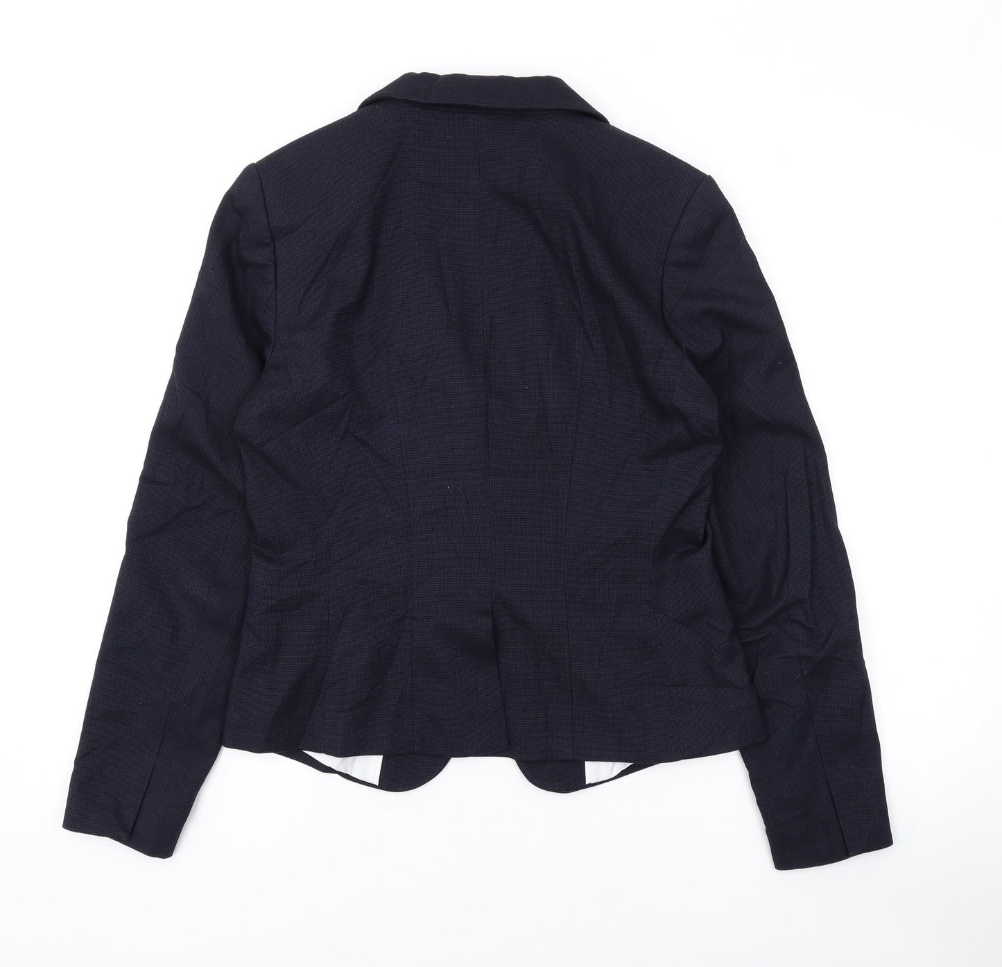 Womens UK Size 10 H&M Blue Jacket