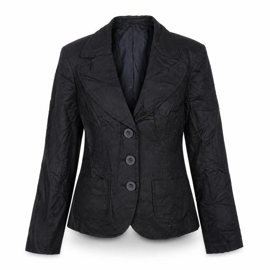 Womens UK Size 10 Precis Black Jacket