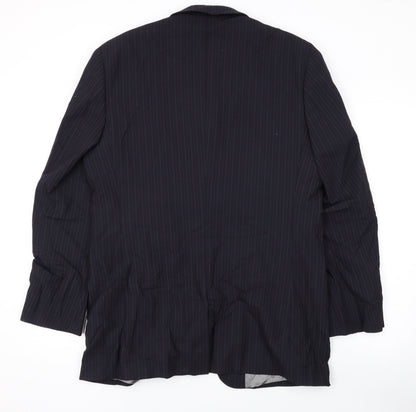 Mens UK Size 40 Karl Jackson Regular Black Suit Jacket