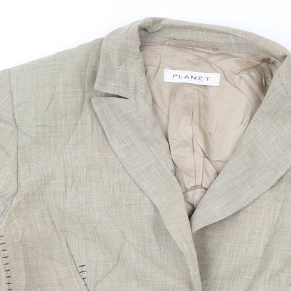 Womens UK Size 12 Planet Beige Jacket