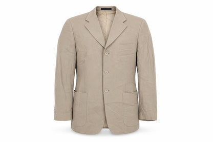 Mens UK Size 42 Marks and Spencer Regular Beige Suit Jacket