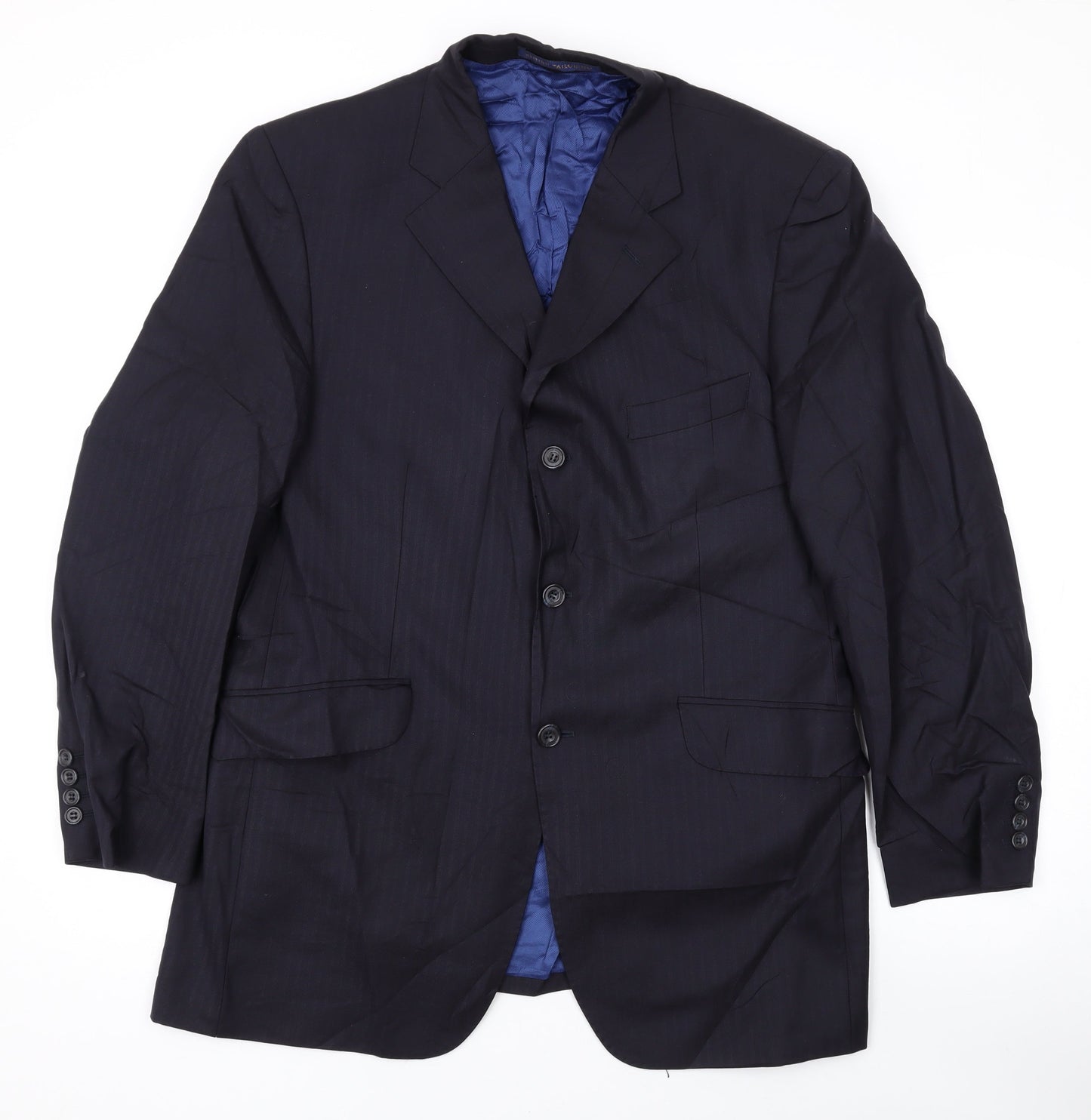 Mens UK Size 40 Marks and Spencer Regular Black Suit Jacket