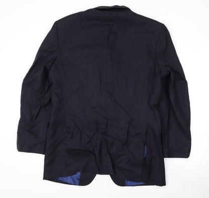 Mens UK Size 40 Marks and Spencer Regular Black Suit Jacket