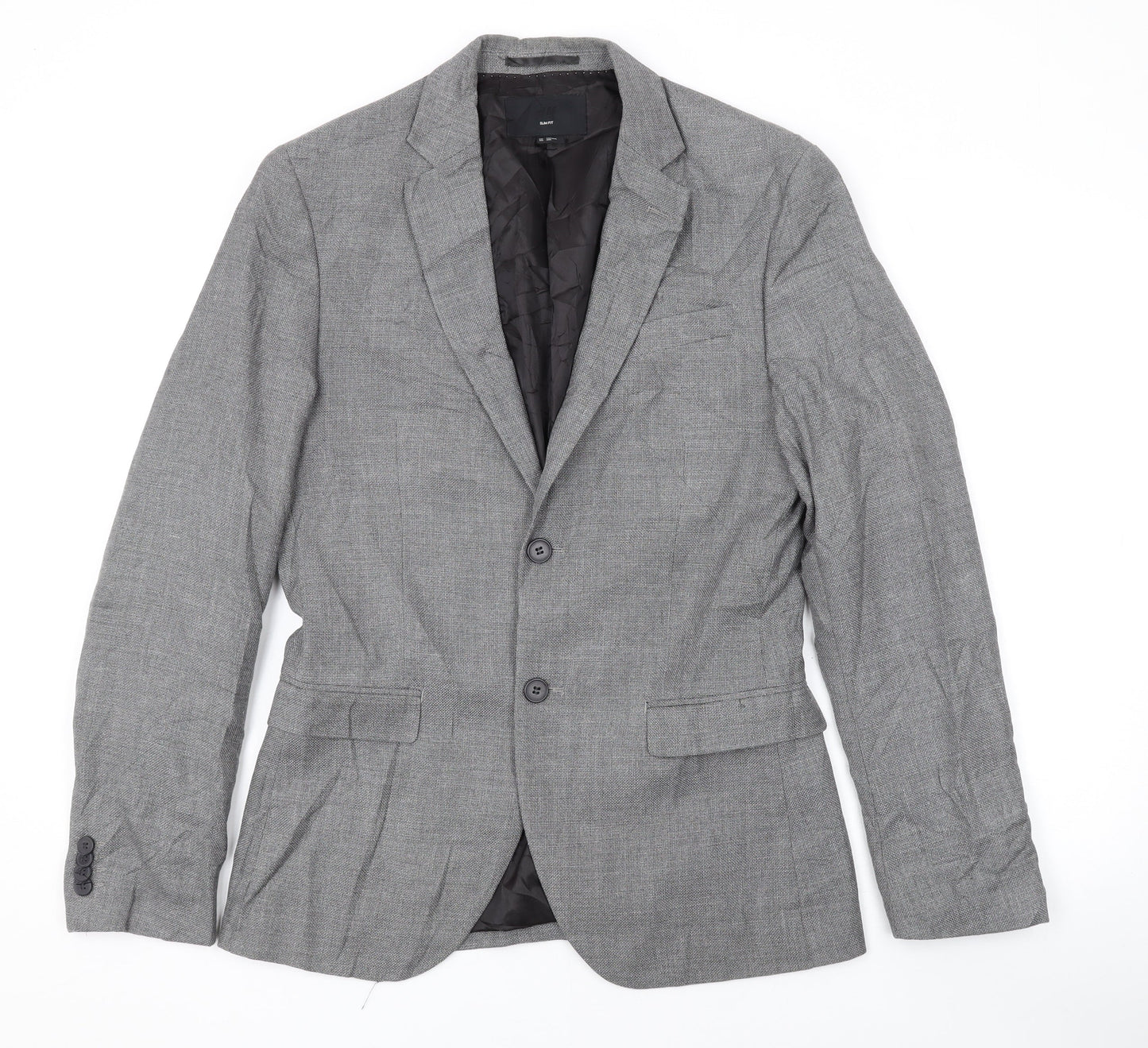 Mens UK Size 38 H&M Grey Jacket