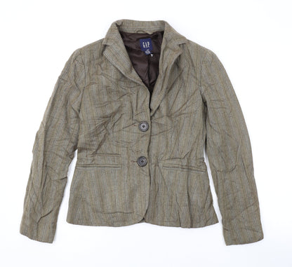 Womens UK Size 4 Gap Brown Jacket