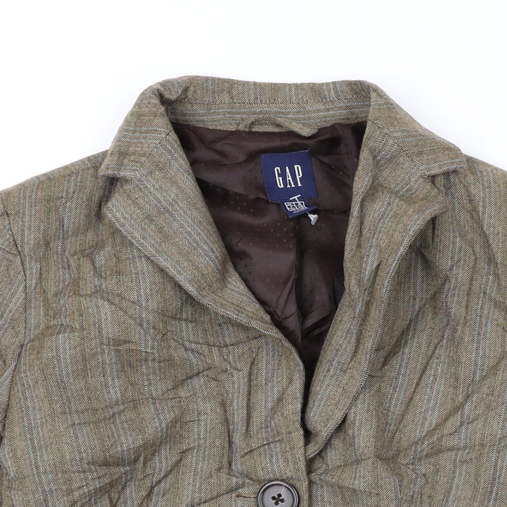 Womens UK Size 4 Gap Brown Jacket