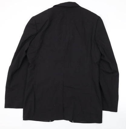 Mens UK Size 40 NEXT Regular Black Suit Jacket