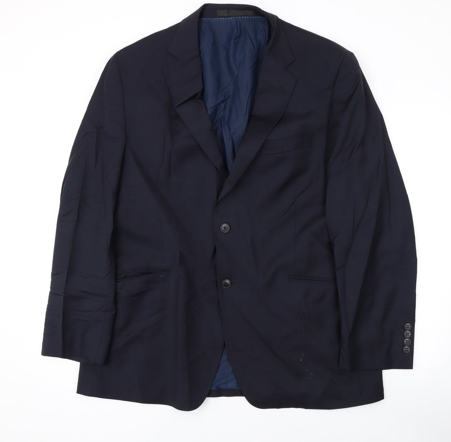 Mens UK Size 44 Marks and Spencer Regular Black Suit Jacket