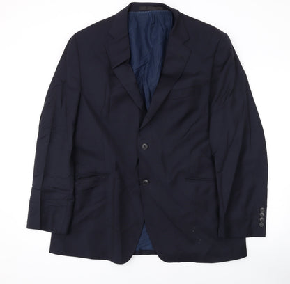 Mens UK Size 44 Marks and Spencer Regular Black Suit Jacket