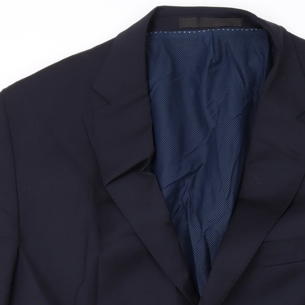 Mens UK Size 44 Marks and Spencer Regular Black Suit Jacket