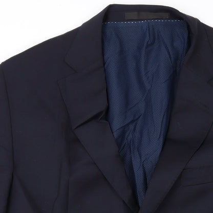 Mens UK Size 44 Marks and Spencer Regular Black Suit Jacket