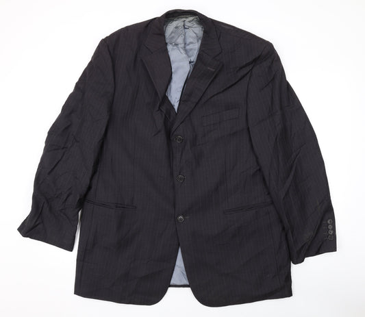 Mens UK Size 44 Marks and Spencer Regular Black Suit Jacket