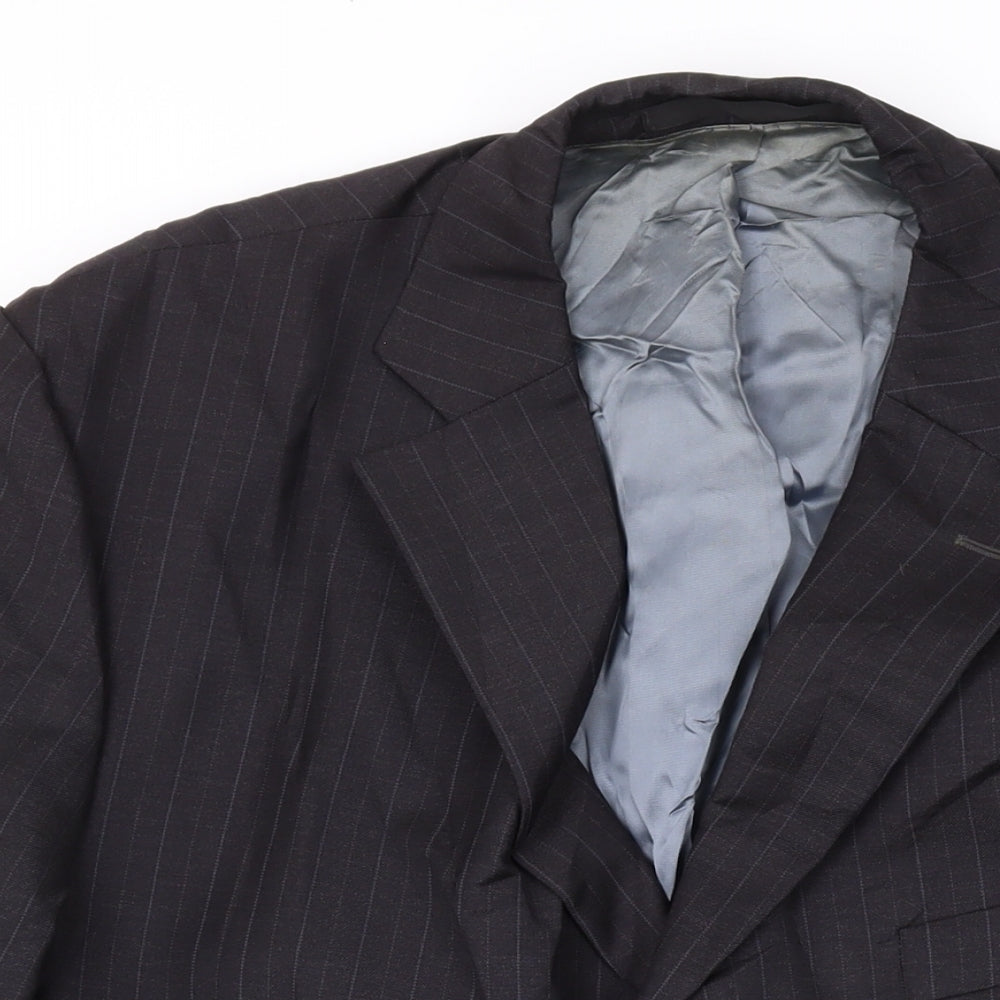Mens UK Size 44 Marks and Spencer Regular Black Suit Jacket