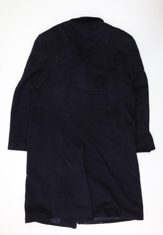 Mens UK Size 42 Scott Taylor Black Overcoat