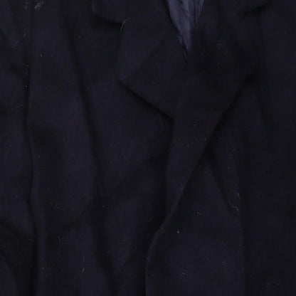Mens UK Size 42 Scott Taylor Black Overcoat