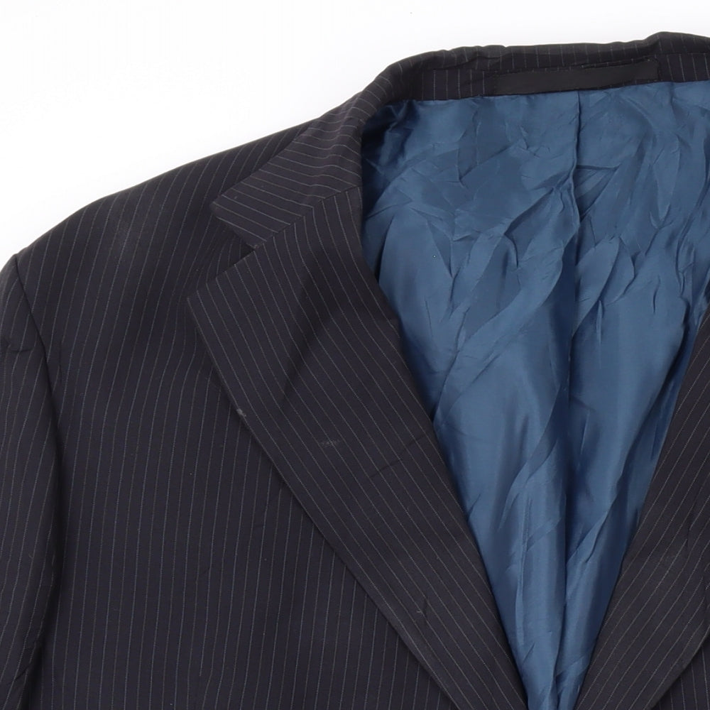 Mens UK Size 44 Marks and Spencer Regular Black Suit Jacket