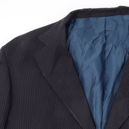 Mens UK Size 44 Marks and Spencer Regular Black Suit Jacket