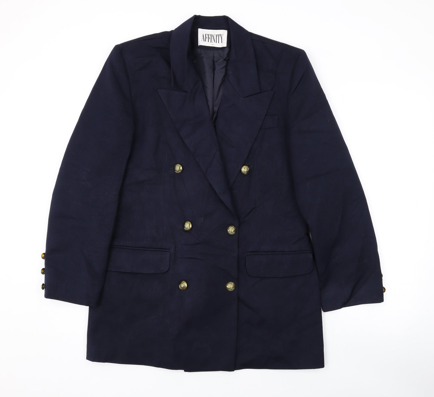 Womens UK Size 12 Affinity Blue Jacket