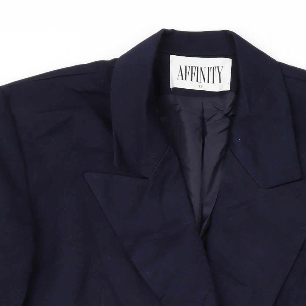 Womens UK Size 12 Affinity Blue Jacket