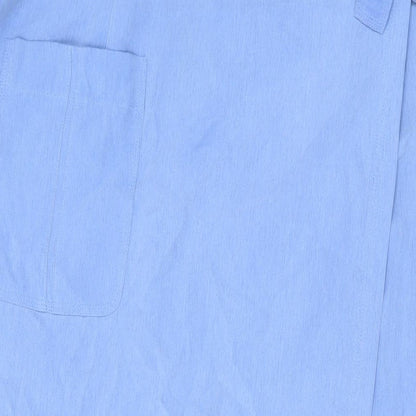 Gerry Weber Womens Blue Polyester A-Line Skirt Size 16 Zip