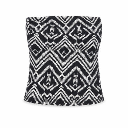 Womens UK Size L H&M Black Basic Blouse