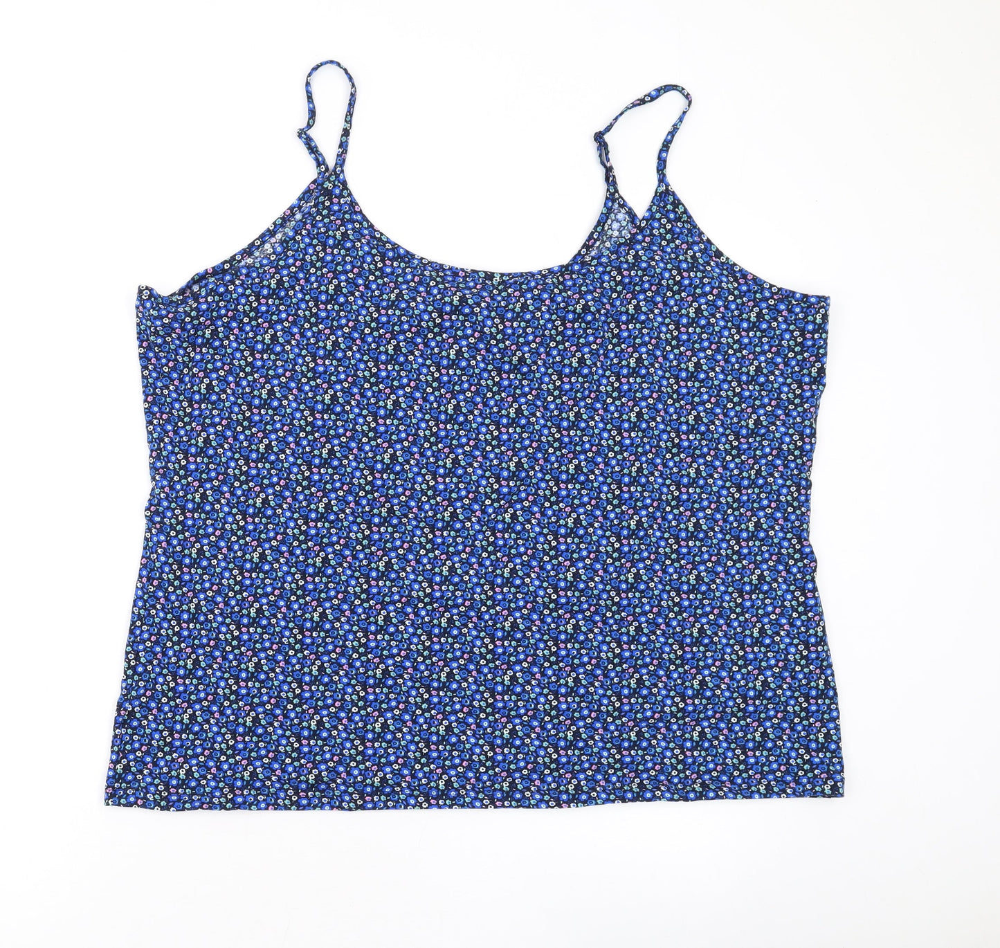 Womens UK Size 24 Marks and Spencer Black Camisole Tank