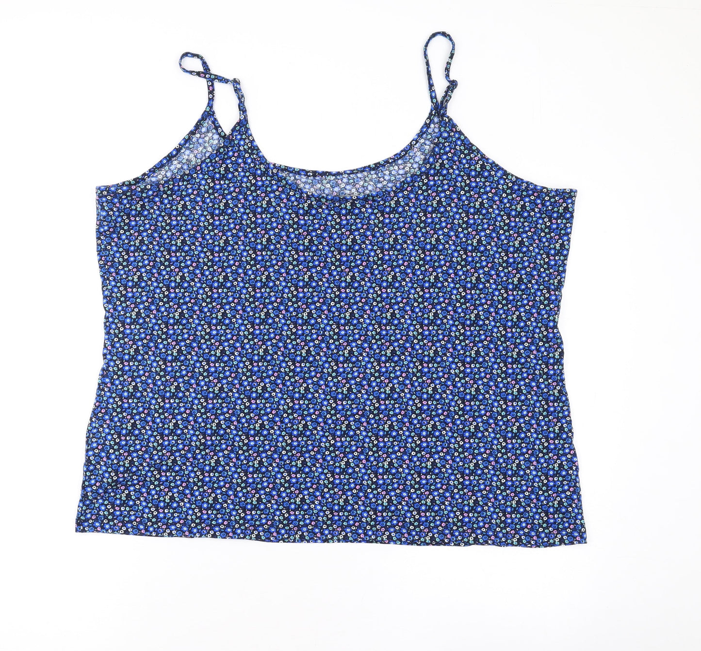 Womens UK Size 24 Marks and Spencer Black Camisole Tank