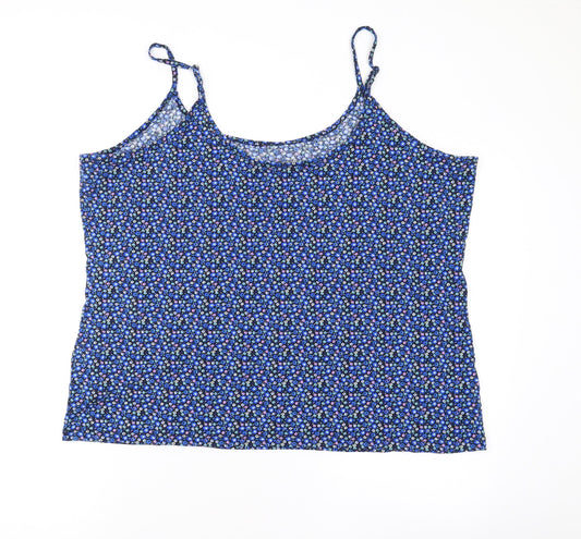Womens UK Size 24 Marks and Spencer Black Camisole Tank
