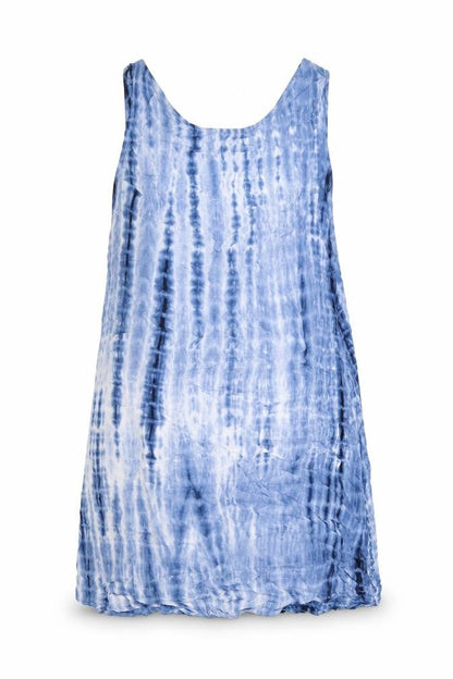 Womens UK Size 8 Glamorous Blue Basic Tank