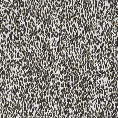 Mango Womens Brown Animal Print Polyester T-Shirt Dress Size S V-Neck Button