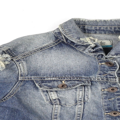 Womens UK Size M Zara Blue Jacket