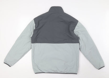 Chubbies Womens Grey Jacket Size S Zip - Reversible, Fleece