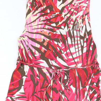 Womens UK Size 12 Monsoon Pink Basic T-Shirt