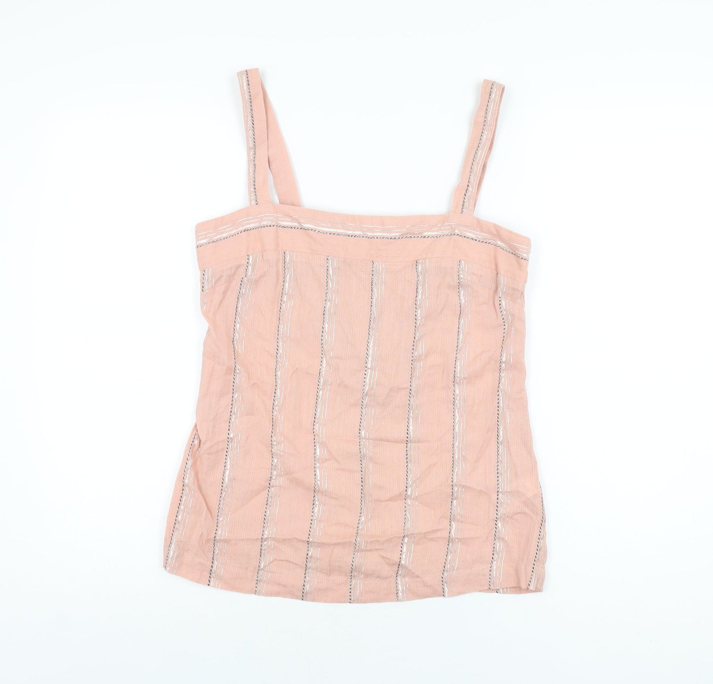 Womens UK Size 8 NEXT Pink Basic T-Shirt