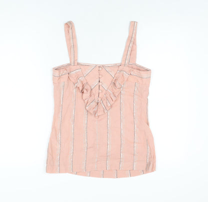 Womens UK Size 8 NEXT Pink Basic T-Shirt