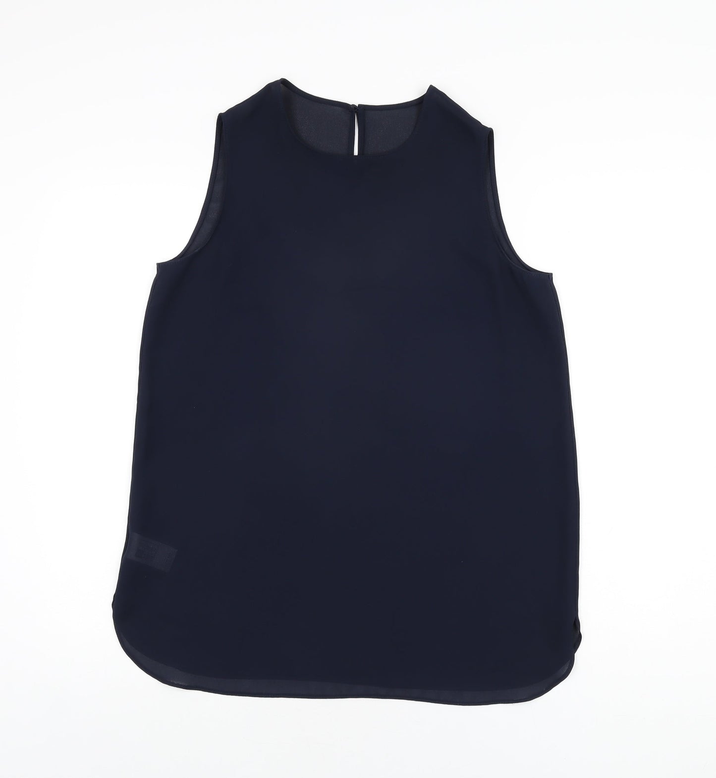 Womens UK Size 12 St Michael Blue Basic T-Shirt