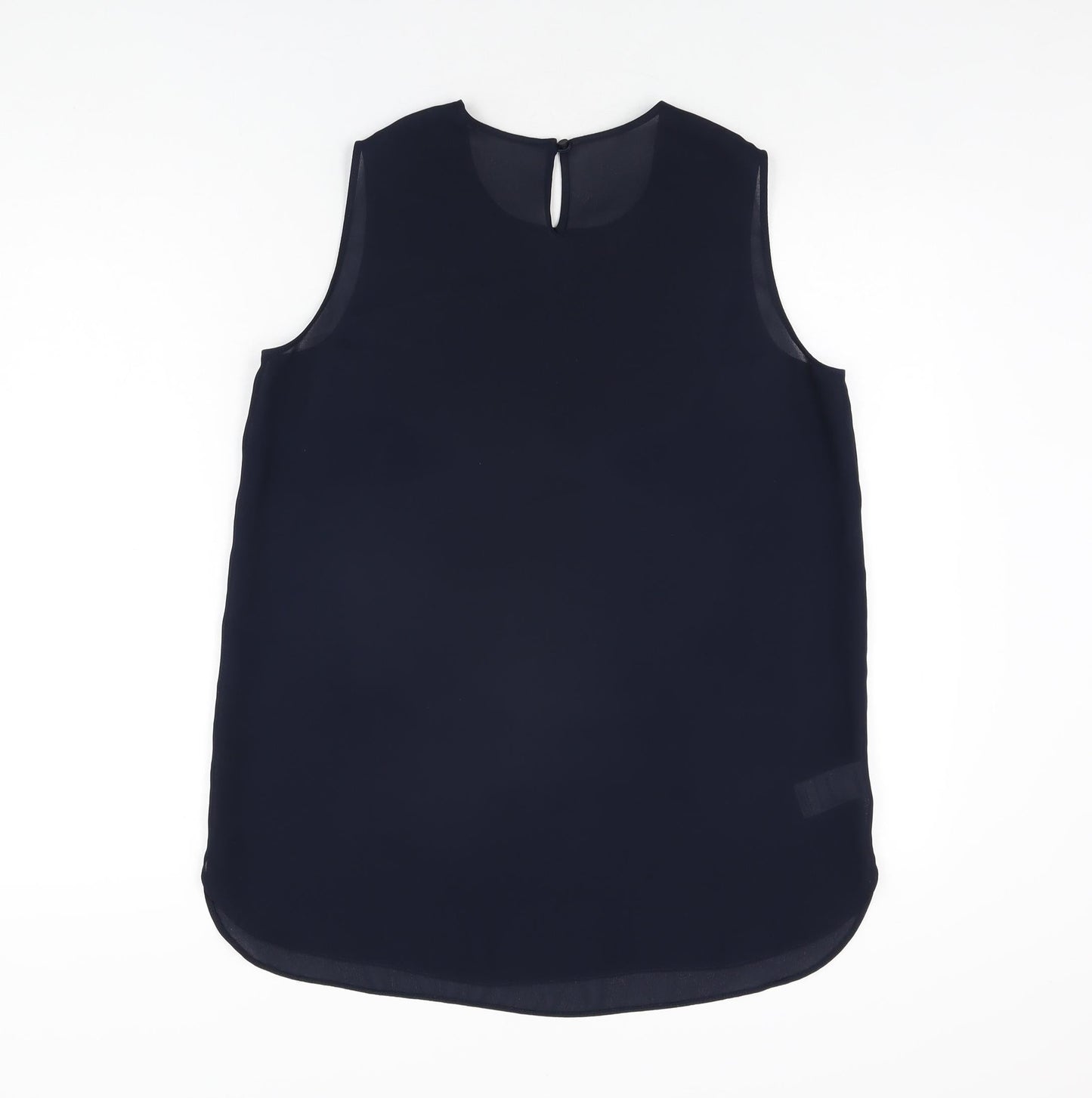 Womens UK Size 12 St Michael Blue Basic T-Shirt