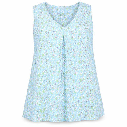 Womens UK Size M Cerulean Collection Blue Basic T-Shirt