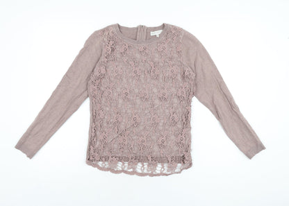 Womens UK Size 8 RJR.John Rocha Pink Basic T-Shirt