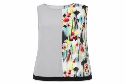 Womens UK Size 12 ASOS Grey Basic Blouse