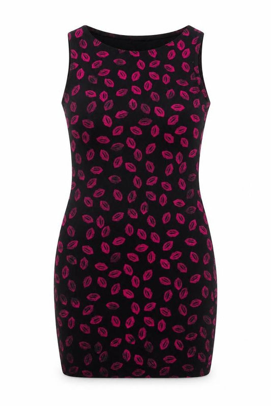 Boohoo Womens Black Geometric Polyester Bodycon Size 10 Boat Neck Pullover