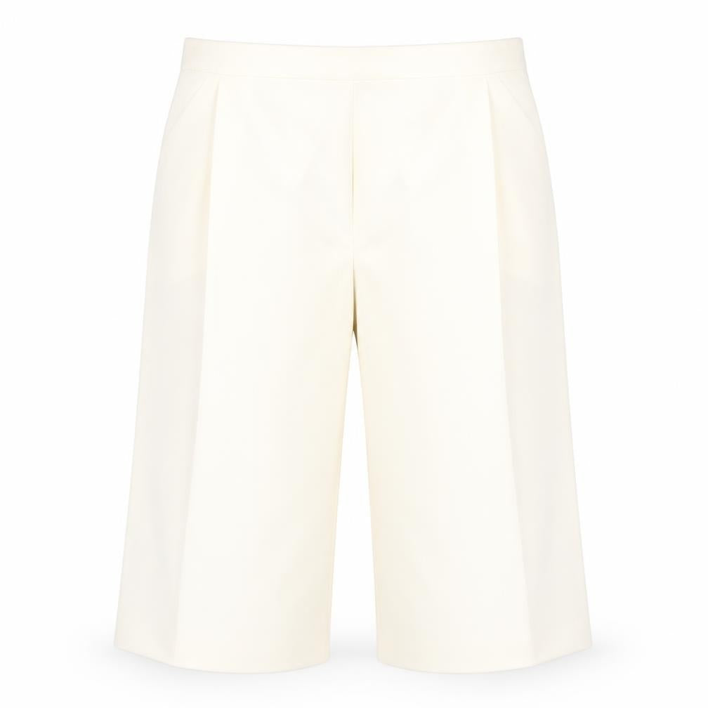 Finery Womens Ivory Polyester Capri Trousers Size 16 L20 in Regular Zip