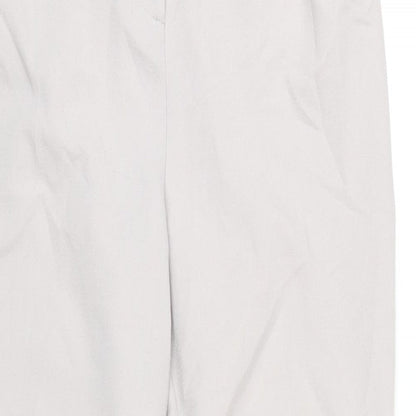 Missguided Womens Grey Polyester Trousers Size 8 L27 in Regular Zip