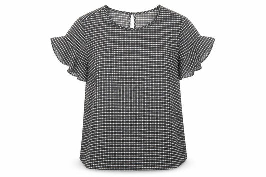Womens UK Size S United Colors of Benetton Grey Basic T-Shirt