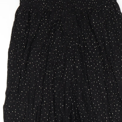 Womens UK Size S H&M Regular Fit Bloomer Black Trousers