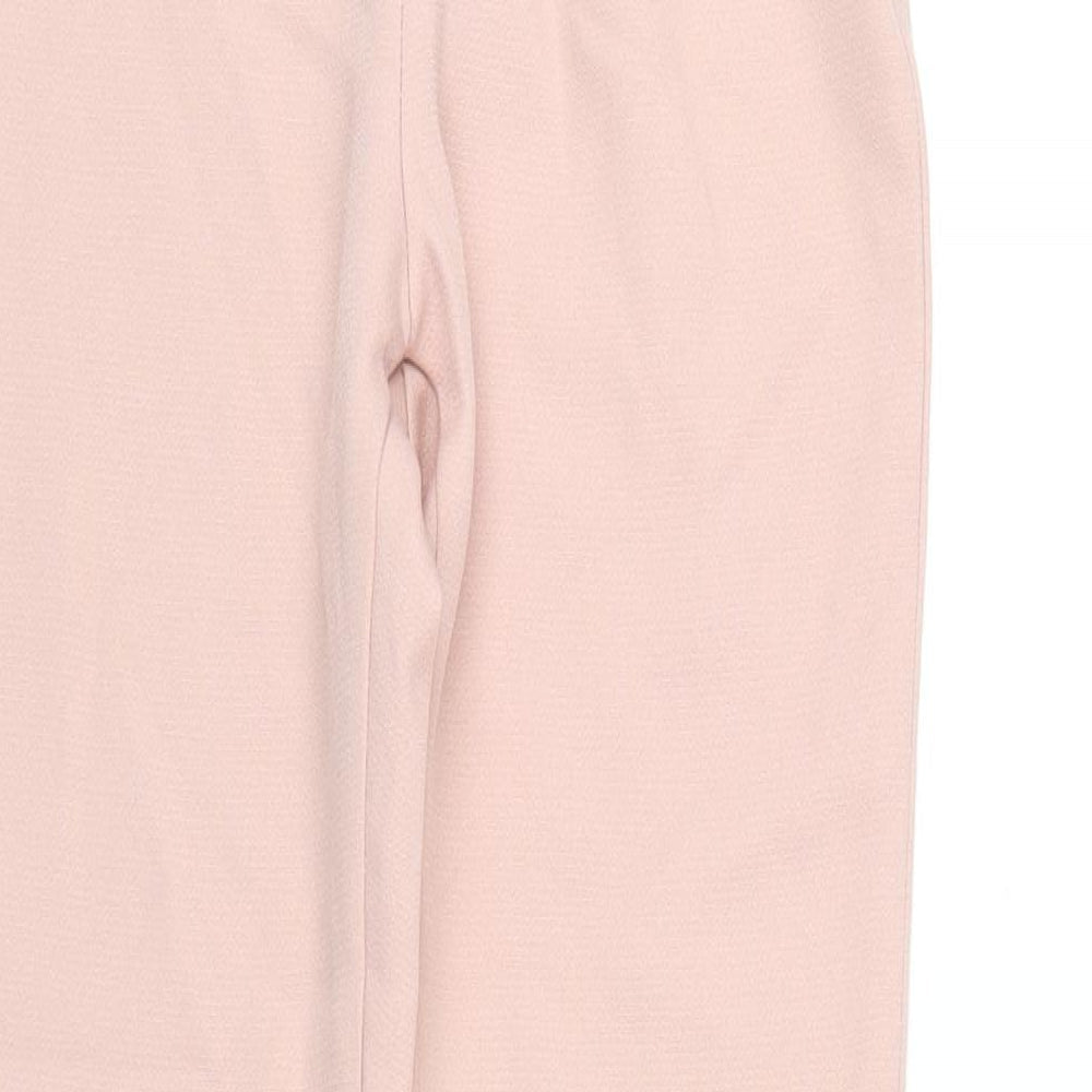 Womens UK Size 4 In the Style Regular Fit  Pink Trousers